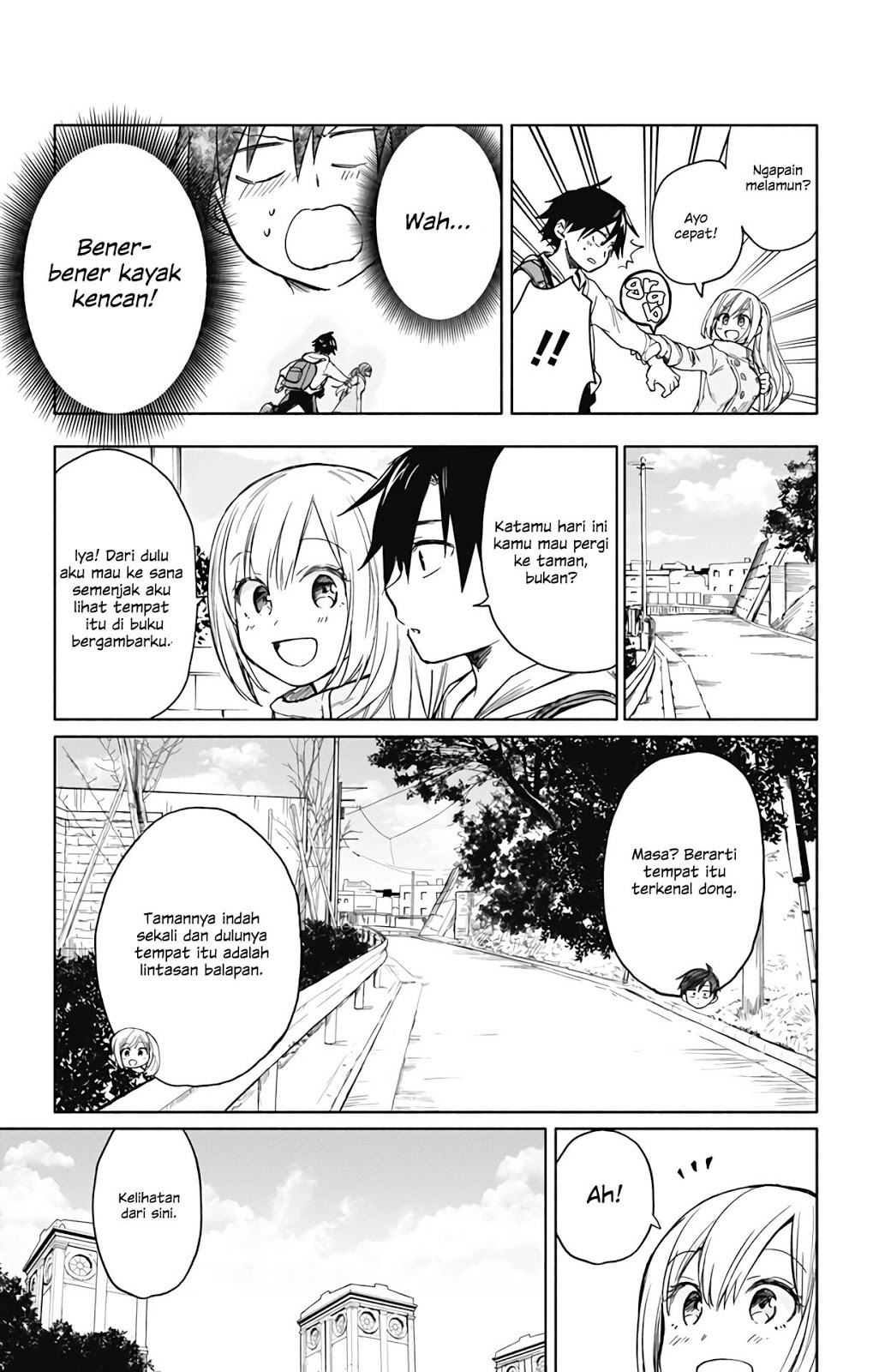 Saguri-chan Tankentai Chapter 01 Gambar 20